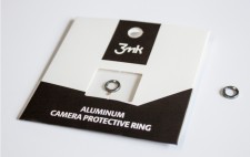 3MK Pierścień ochronny na obiektyw 3MK Aluminium Camera Protective Ring iPhone 6/6s, srebrny