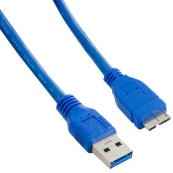 4World Kabel USB 3.0 AM- Micro BM2 m| niebieski 08964