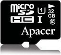 Apacer MicroSDHC Class 10 + adapter 32GB (AP32GMCSH10U1-R)