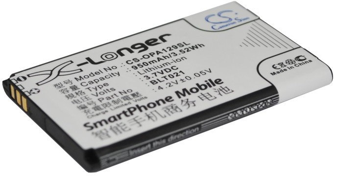 Cameron Sino Oppo A129 / BLT021 950mAh 3.52Wh Li-Ion 3.7V CS-OPA129SL