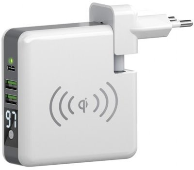 Forever Ładowarka sieciowa Core z powerbankiem 6700 mAh Biały Bezpłatny transport |
