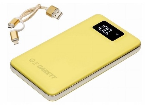 Garett Power 10 10000mAh Żółty