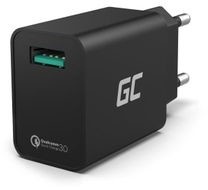 Green Cell Ładowarka sieciowa USB z funkcją szybkiego ładowania QC 3.0 34919