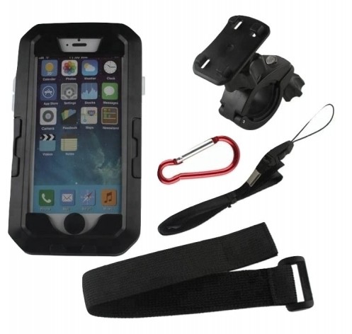 Mobilari UNIWERSALNY WODOODPORNY UCHWYT ROWEROWY MOTOCYKLOWY ETUI 5.5'' M111031 M111031