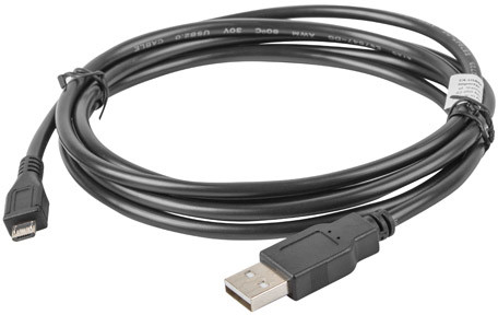 OEM KABEL USB MICRO AM-MBM5P 2.0 CZARNY 1.8M CA-USBM-10CC-0018-BK