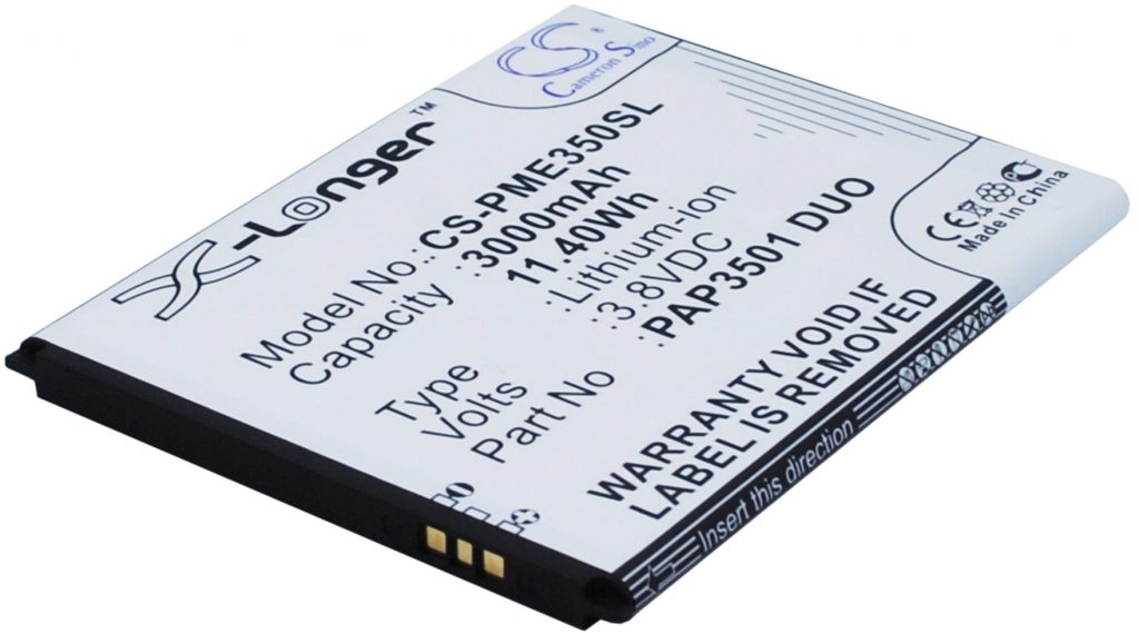 Prestigio MultiPhone 3501 DUO / PAP3501 DUO 3000mAh 11.40Wh Li-Ion 3.8V (Cameron (CS-PME350SL)