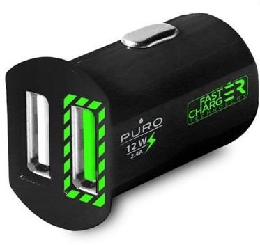 PURO Ładowarka samochodowa Mini Car Fast Charger BLACK FRIDAY Od 24 do 26 listopada
