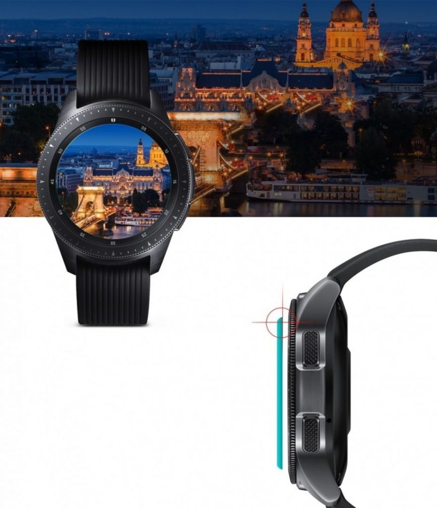 Ringke 4x Szkło Hartowane do Samsung Galaxy Watch 42mm 0.33mm Ringke ID Glass RGK772