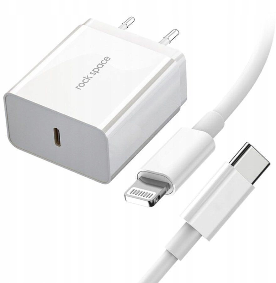 Rock Ładowarka Usb-c Pd 18W Do Iphone 7/8/X/XS/XR