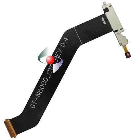 Samsung Złącze ładowania z taśmą do tabletu Samsung Galaxy Note 10.1 GT-N8000