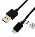 Sony Oryginalny kabel EC803 microUSB czarny EC803