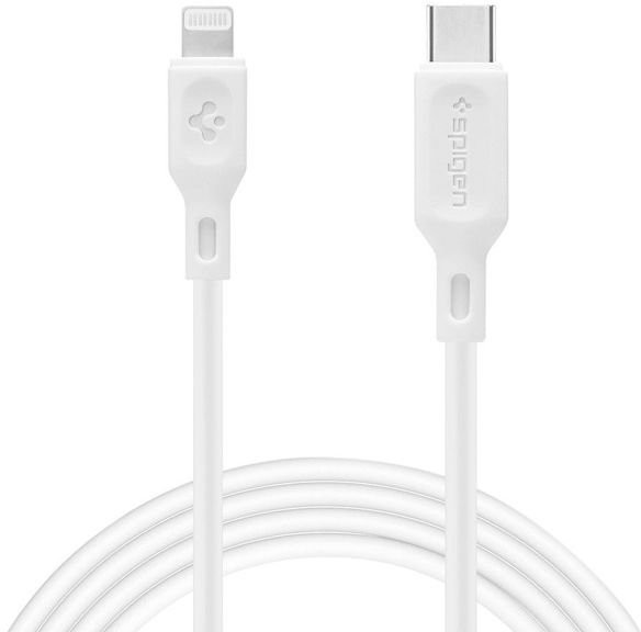 Spigen Kabel Spigen C10CL MFI USB-C Type C do Lightning 1m White 000CA25416