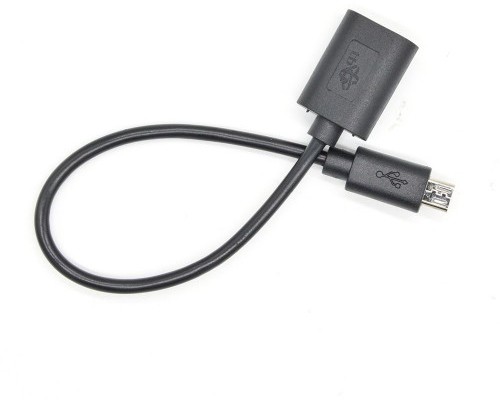 TB Kabel OTG 15cm czarny W-3122