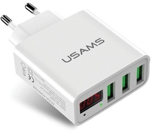 Usams Ładowarka LCD US-CC035