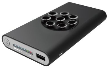 WG Powerbank 8000mAh Qi Czarny 7114