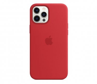 Apple Etui Silicone Case do iPhone 12 Pro Max Czerwony | Bezpłatny transport |MHLF3ZM/A