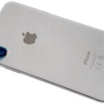 Apple Obudowa tylna korpus Apple iPhone X Silver PP-000017