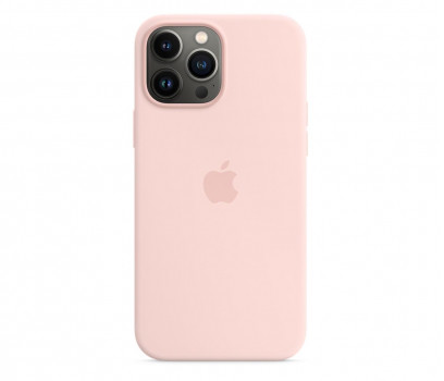 Apple Silikonowe etui iPhone 13 Pro Max kredowy róż