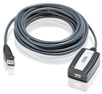 Aten UE250-AT kabel przedłużający (5 m, USB 2.0)