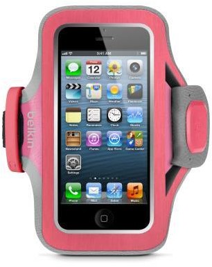 Belkin Opaska na ramię do iPhone 5, 5S, SE Różowy