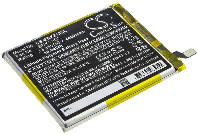 Cameron Sino Sony Xperia 10 III 5G SNYSAC5 4400mAh 16.94Wh Li-Polymer 3.85V