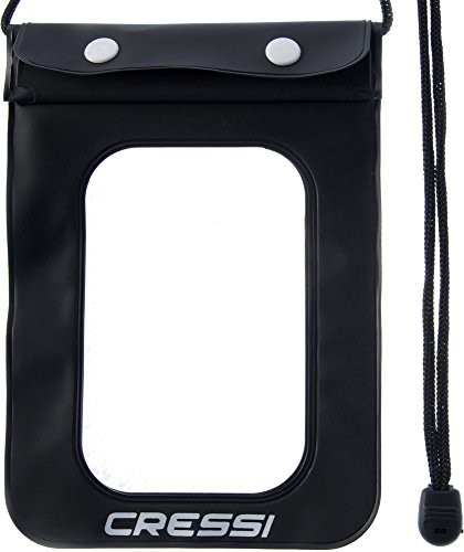 Cressi torba wodoszczelna do telefonów komórkowych/smartfonów  Single lub Multiple Pack, czarny, jeden rozmiar XDF300050