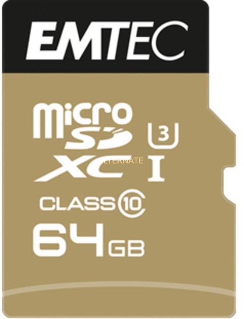 Emtec microSDXC SpeedIn Class 10 64GB + adapter (ECMSDM64GXC10SP)