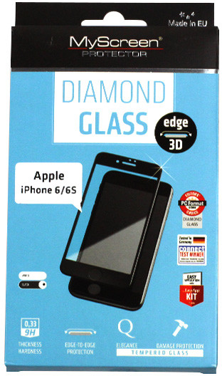 Etuo.pl MyScreen Protector - Apple iPhone 7 Plus - szkło hartowane MyScreen Protector Diamond Glass Edge 3D - czarne FOAP417FSGLBLK000