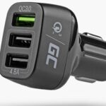 Green Cell Power Ride Car Charger 3x USB Ultra Charge Quick Charge 3.0 CADGC01