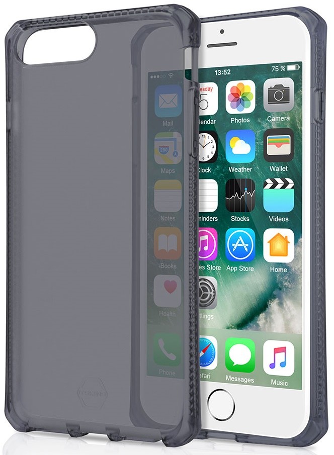 ItSkins Etui Spectrum Frost do Apple iPhone 6/6s/7/8 Plus Czarny