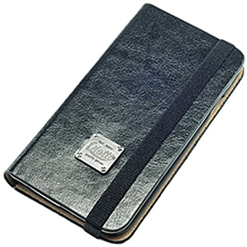 Qiotti Book Slim Classic Case für Sony Xperia Z1 Schwarz