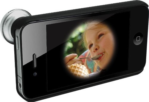 Rollei Fisheye obiektyw do Apple iPhone 4/4S, srebro