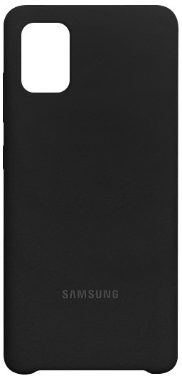 Samsung Original Galaxy A71 - etui na telefon Silicone Cover - czarny ETSMA08SASCBLK000