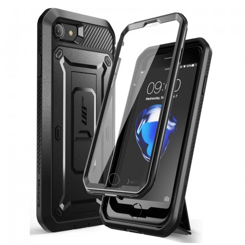 Supcase Etui UB Pro SP iPhone SE 2020, 8/7, czarne 843439130289