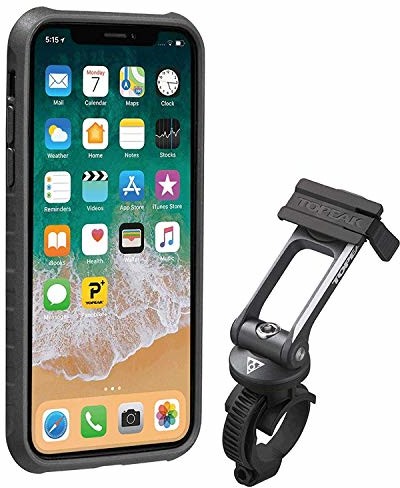 Topeak Unisex etui na smartfon dla dorosłych: RideCase, czarne, 14,9 cm 15800068