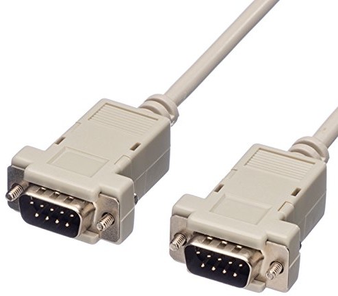 Value 11996018 RS232 kabel 9-biegunowa wtyczka, 1,8 m Szary 11.99.6018