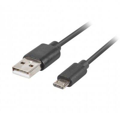 3M LANBERG LANBERG Kabel USB micro BM - AM 2.0 czarny QC 3.0