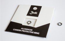 3MK Pierścień ochronny na obiektyw 3MK Aluminium Camera Protective Ring iPhone 6/6s, srebrny