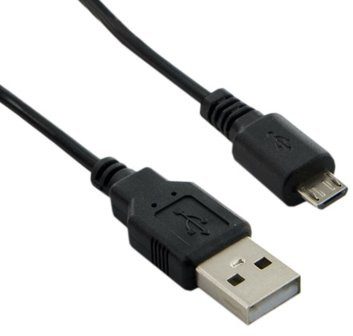 4World Kabel USB 2 0 MICRO 5pin, AM / B MICRO transfer/ładowanie 1 0m czarny 079 (07947-OEM)