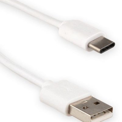 4World Kabel USB do przesyłu danych typ C 2.0, 100 cm, biały AK4WOTU10102460