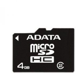 A-Data Micro SDHC Class 4 4GB (AUSDH4GCL4-RA1)