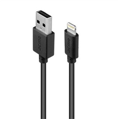 ACME EUROPE Kabel USB 2.0 ACME CB1031 A/M Lightning/M 1m czarny KKAHKKBU0090