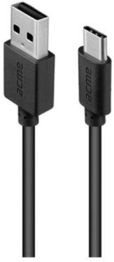 ACME EUROPE Kabel USB 2.0 Acme CB1042 A/M - C/M, 2m, czarny 504430