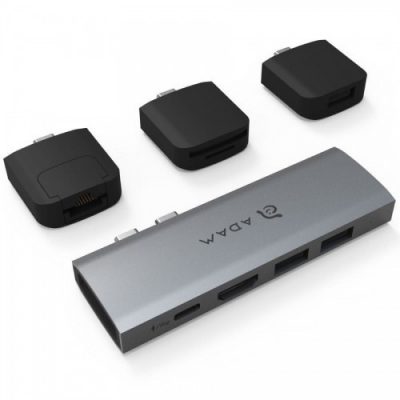 Adam Elements Hub adapter Adam Elements Casa Hub 10E, szary 4710343470908