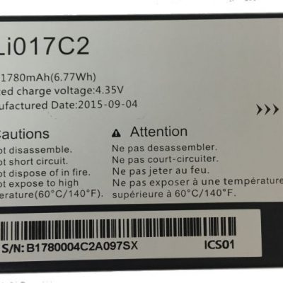 Alcatel Bateria TLi017C2 7040T Pop C7 One Touch 2