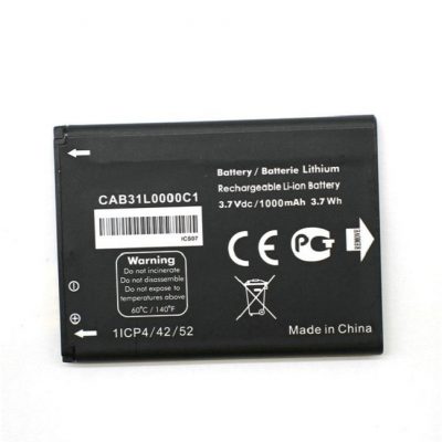Alcatel CAB31L0000C1 CAB31L0000C2 bateria do telefonu i808 obsługi TCL T66 A890 One Touch