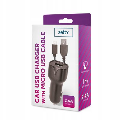 Alcatel Ładowarka samochodowa Usb do Idol 5