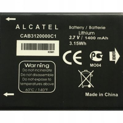 Alcatel Nowa Bateria CAB3120000C1 Tcl A860 A968