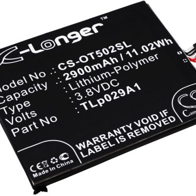 Alcatel One Touch Pop 3 5.5 / CAC2910008C1 2900mAh 11.02Wh Li-Polymer 3.8V (Came