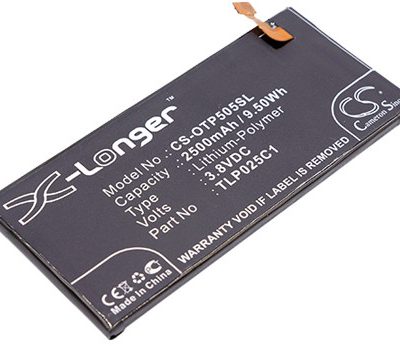 Alcatel One Touch Pop 4 Plus TLP025C1 2500mAh 9.50Wh Li-Polymer 3.8V Cameron Sino)